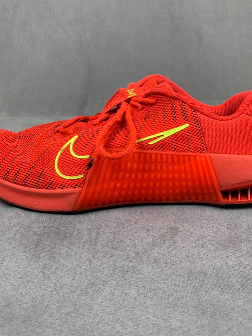 Nike Mens Shoes 10.5 Red Bright Crimson Metcon 9 Training Gym Lifting DZ2617-601